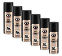 K2 Grasa Cerámica Pack de 6 Ideal para Altas Temperaturas y Presiones, Compatible con ABS y ESP 400ml