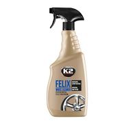 K2 Felix Llanta Limpiador, Potente y Duradero, Elimina el Polvo de Freno, de Goma y ölrückstände Efectivo, con korrosions Protección, 770 ml