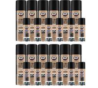 K2 Kit Limpiador Aire Acondicionado Higienizante A/C Pack de 12 - Limpieza y Desinfeccion Eliminador Olores - Limpia y Refresca - Antibacteriana Aroma Limon