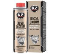 K2 Limpia Inyectores Diesel Limpiador de Inyectores Inyección (sólo para Motores DIÉSEL) Elimina la Suciedad y Depósitos Seguro para el Motor 500ml W325