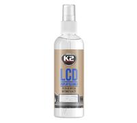 K2 Limpiador de Pantallas LCD - Limpieza Segura para TV, Monitores, Navegadores, Teléfonos - Sin Marcas, Sin Alcohol - No Daña el Revestimiento del Pantalla 250 ml