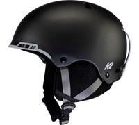K2 Meridian Casco de esquí y Snowboard, Mujeres, Negro Perla Mate, Medium (55-59cm)