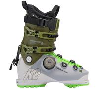 K2 Mindbender 130 BOA, Botas esquí, Hombre, Gris/Verde 25,5 Grey/Green