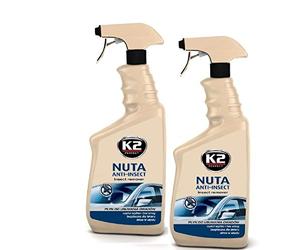 K2 NUTA - Limpiador de insectos y alquitrán, removedor de caca de pájaros, 0,7 ml (2)