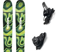 K2 Omen 85 - Hombre - Negro / Verde / Amarillo - talla 159- modelo 2026