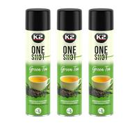 K2 ONE SHOT 600ml - Eliminador de Mal Olores Profesional Instantáneo - Spray Ambientador Neutralizador de Olores Seco para Hogar, Oficina, Vehículo (12, ALGODÓN)