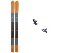 K2 - Pack Wayback 98 2024 de Aluminio - Marrón Marrón 186 cm