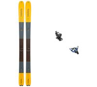 K2 - Packs esquí de travesía - Pack Wayback 84 2024 de Madera - Amarillo Amarillo 160 cm.167 cm
