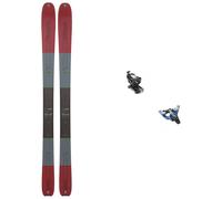 K2 - Packs esquí de travesía - Pack Wayback 89 W 2024 de Madera - Rojo Rojo 153 cm.160 cm.167 cm