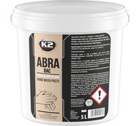 K2 Pasta de Lavado a Mano, jabón de Manos, dermatológicamente Geprüft, Ayuda en Suciedad Fuertes, contra Aceite, Grasa, hollín 5L