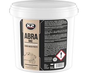 K2 Pasta de Lavado a Mano, jabón de Manos, dermatológicamente Geprüft, Ayuda en Suciedad Fuertes, contra Aceite, Grasa, hollín 5L