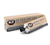 K2 Pasta para Pulidora Coche| Elimina Arañazos |Elimina Marcas Profundas | para Todas Las Pinturas | Pasta Reparadora |100 Gramos