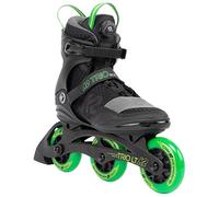 K2 Patines en línea Trio LT 100 Unisex para Adultos, Color Negro y Verde, 30G0301, UE: 42,5