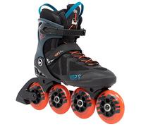 K2 Patines en línea Unisex VO2 S 90, Negro, Azul y Naranja, 30G0245.1.1.125