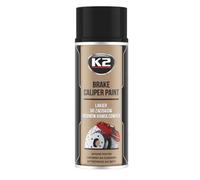 K2 Pintura anticalórica para pinzas de freno – Negro, alta resistencia hasta +260°C – 400 ml