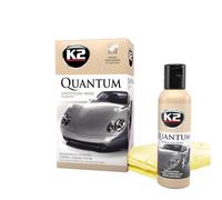 K2 - Premium brillante - cera juego: quantum 140 g + paño de microfibra 40 x 40 cm