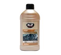 K2 PSF Líquido para Dirección Asistida - Transparente - Protección contra el Desgaste - Funcionamiento en Temperaturas Extremas - Power Steering Fluid 500 ml