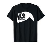 K2 Qogir 8611 Karakoram, Himalaya, escalando una montaña salvaje Camiseta