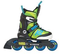 K2 Raider Beam Patines En Línea Para Niños Con Luz LED Verde NUEVO