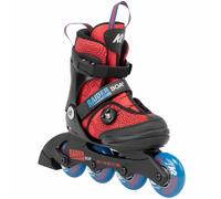 K2 Raider BOA Patines En Línea Para Niños Ajustables 80A/72mm Rojo/Azul