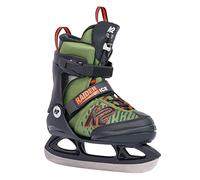 K2 Raider Ice 25G0110.1.1.M - Patines de Hielo para niño, Color Verde y Naranja