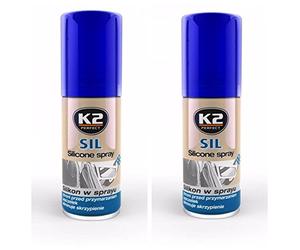 K2 Silicona Aerosol, Silicon Spray, Aceite - Lubricante, Spray 300 ml