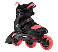 K2 Trio Lt 100 W Patines, Women's, Negro/Coral, 36 EU