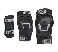 K2 Skates Unisex - Adultos Mach Pad Set - Protector Negro, K:A:41-45B:36-39/E: A:27-30B:26-29/W: A:22-24B:19-21
