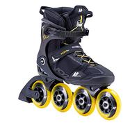 K2 Skates Vo2 S 90 Pro M Patines, Hombre, Men s, Negro/Amarillo, 39 EU