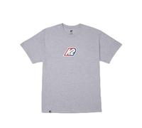 K2 Snow Camiseta Unisex Heritage, Gris Jaspeado, 20H3004