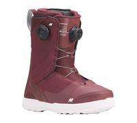 K2 Snowboard - Botas de snowboard mujer - Contour Maroon para Mujer - Talla 39,5 - Burdeos Burdeos 39.5