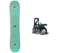 K2 Snowboarding Mini Turbo fijación de Snowboard, Niños, Blue, XS (EU: 29-33,5 / US: 11-1 / Mondo: 130-195