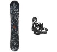 K2 Snowboard - Packs (snowboard + fijaciones) - Pack Gateway Pop 2027 - Negro Negro 150 cm.153 cm.156 cm.157W cm.160W cm.162 cm.164W cm