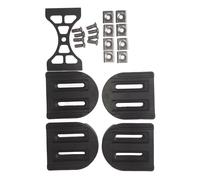 K2 Snowboard - Splitboards - Splitboard Canted Channel Puck Set - Pair - Negro Negro one size