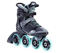 K2 Vo2 S 90 Pro W Patines, Women's, Gris/Verde Azulado, 36.5 EU