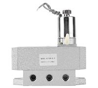 K25DH - 6 H 2 Position 5 Way Electric Solenoid Valve, Pneumatic Solenoid Valve, G1/8in Industrial Solenoid Valve with Automatic Seal Wear Compensation, Aluminum Alloy Body for (CC 24 V)