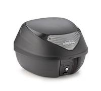 K29NT - Kappa Baùl MONOLOCK Negro con catadriópticos ahumados 29 Ltr.