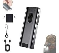 K3 Ultra Multi EDC Keychain Tool, Mini Keychain Flashlight 800 Lumens with Diffuser Clip, Precision Front Lighting System, Magnetic Clip and Instant Igniter, for Outdoor Hiking Camping (Gray)