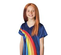 K3 verkleedaccessoire - pruik Hanne - met glitter extensions e (Importación USA)