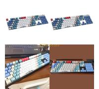 K32C 108Keys Mountaineering Perfil OEM PBT Keycaps de sublimación de tintes y teclas set completo para teclado mecánico Mx Switch DZ60 GK61 SK61