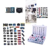 K32C 16pcs Conjunto completo de sensores para temperatura, detección de luz y experimentos educativos