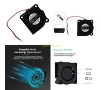 K32C Alta Compatibilidad 4015 Doble Ventilador de Refrigeración con Rodamientos de Bolas Configuraciones Sencillas para 3/4Pro