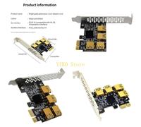 K32C PCI para Express 1x a 16x Adaptador de Riser Alimentado Cable de extensión USB 16X