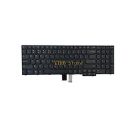 K32C US Black English Keyboard para portátil E570 E575