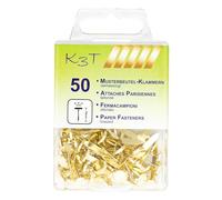 K3T 48345 - Pinzas para bolsas de muestra, 50 unidades