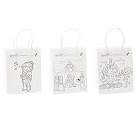 K3T 80018 - Bolsas para colorear (3 unidades, 23 x 18 x 10 cm, tamaño mediano)