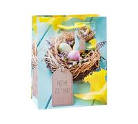K3T 84010 - Bolsas de regalo (3 unidades, tamaño mediano, 23 x 18 x 10 cm), diseño de Pascua