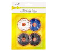 K3T Hilo de Estrella, Multicolor Surtido, 20m je Sternzwirn, 80