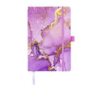 K3T Libreta A5 de mármol morado con puntos, 192 páginas, número de referencia 63115