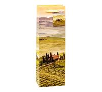 K3T TOSKANA 82280-1 - Bolsas de regalo para botellas de vino y champán, 3 unidades, tamaño: 36 x 12 x 8 cm, número de referencia 82280-1